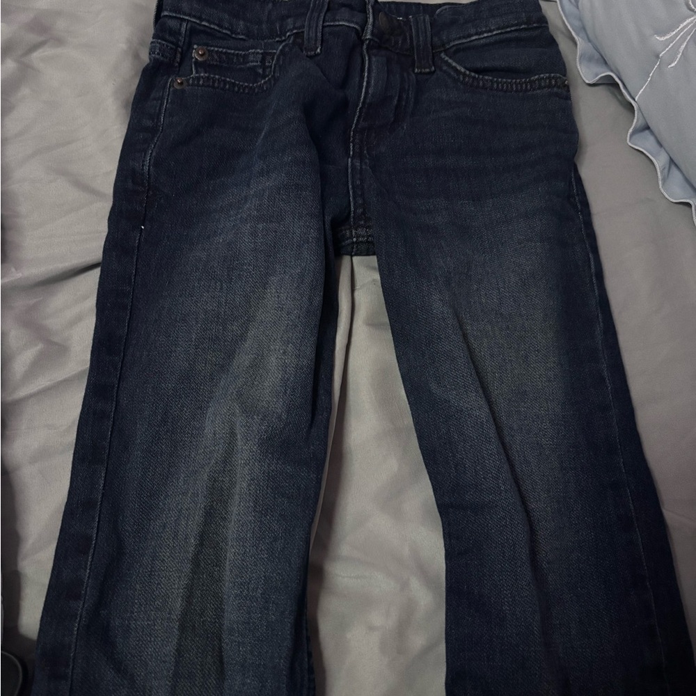 Cat & Jack Kids Dark Blue Straight Jeans